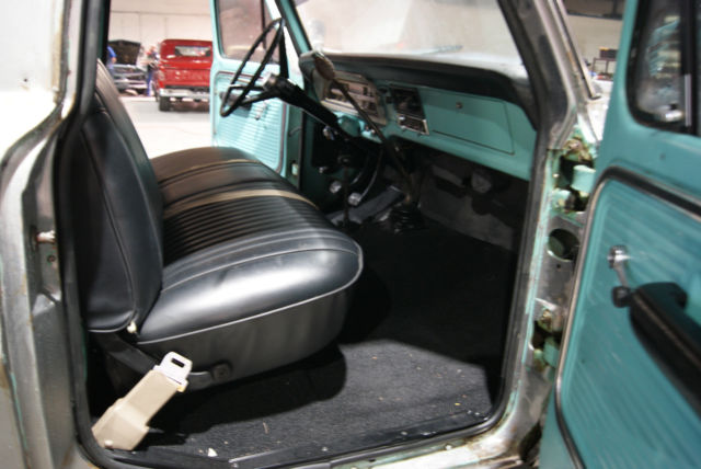 1968 Clear Baremetal Ford F-100 Standard Cab Pickup