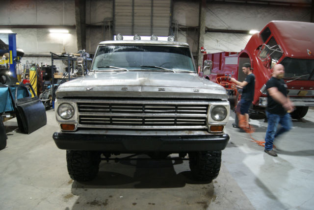 1968 Clear Baremetal Ford F-100 Standard Cab Pickup
