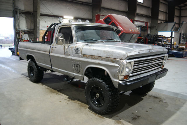1968 Clear Baremetal Ford F-100 Standard Cab Pickup