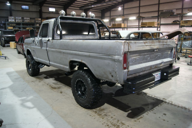 1968 Clear Baremetal Ford F-100 Standard Cab Pickup