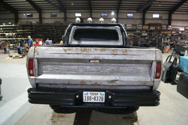 1968 Clear Baremetal Ford F-100 Standard Cab Pickup