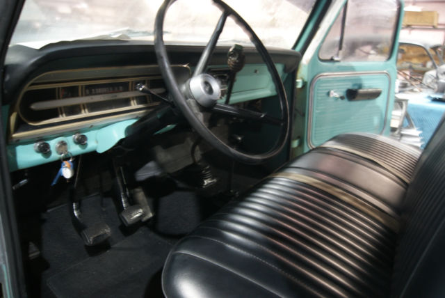 1968 Clear Baremetal Ford F-100 Standard Cab Pickup