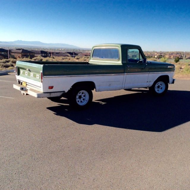1968 Green Ford F-100