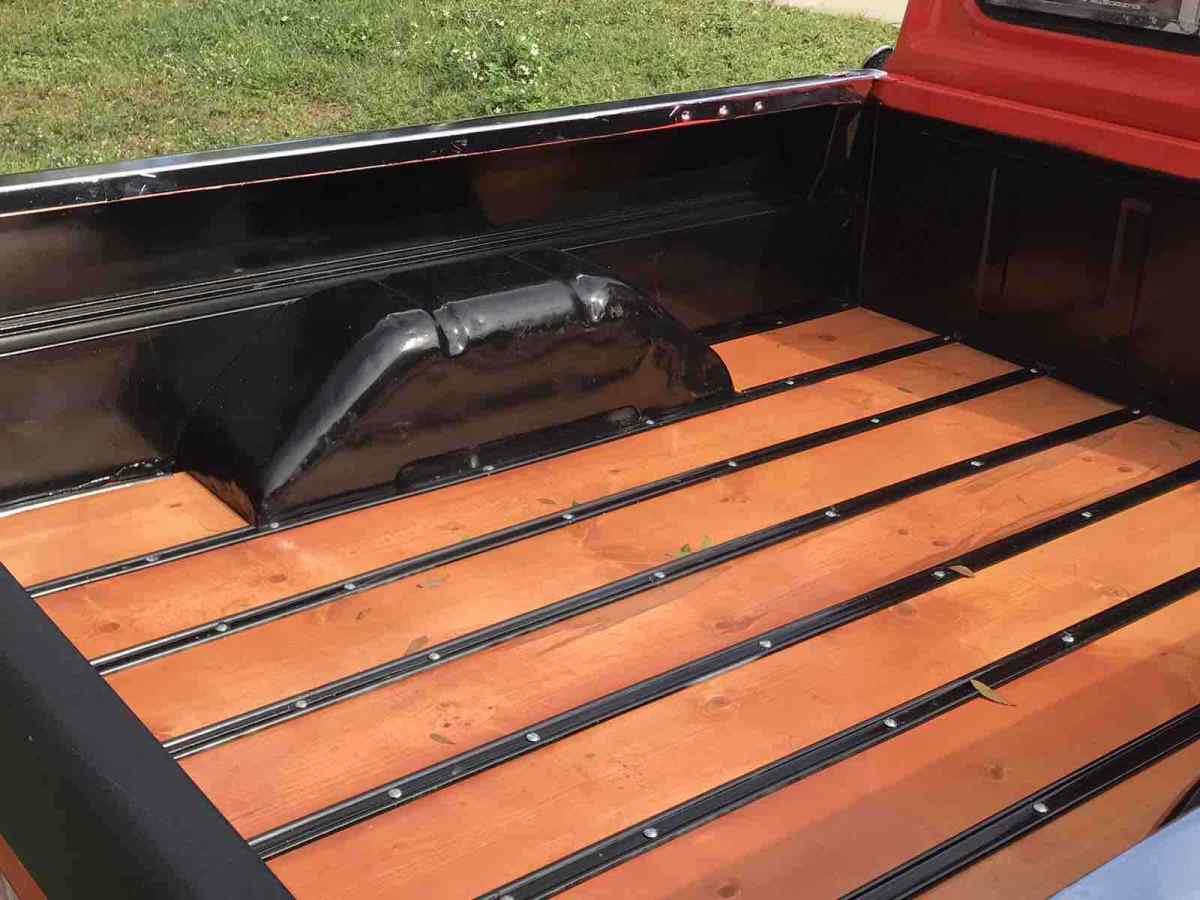 1968 Orange Ford F-100 Standard Cab Pickup