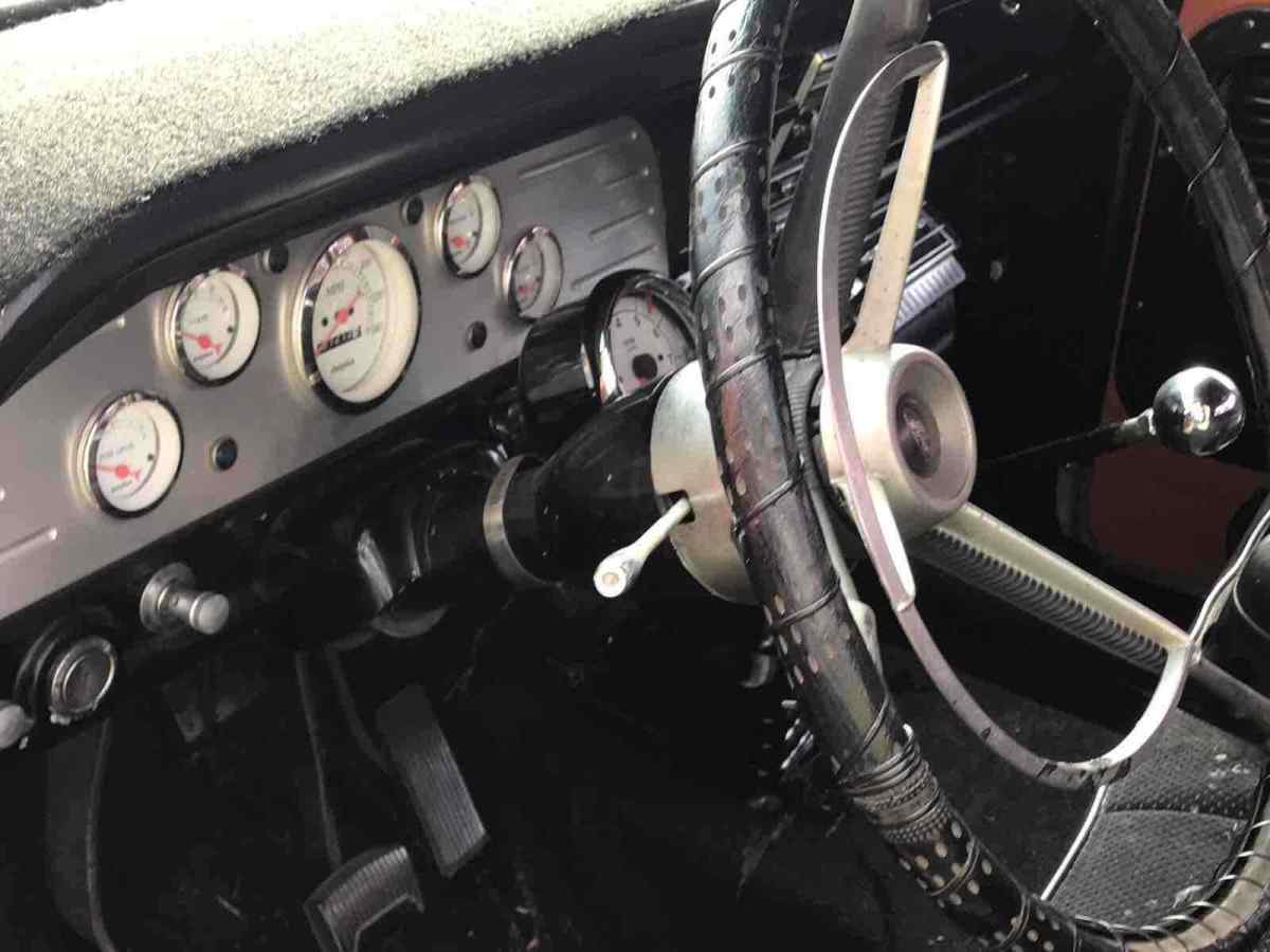 1968 Orange Ford F-100 Standard Cab Pickup