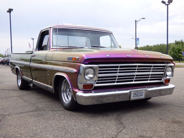 1968 Custom Paint Ford F-100 Standard Cab Pickup
