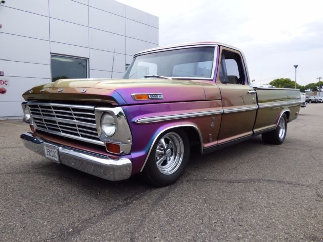 1968 Custom Paint Ford F-100 Standard Cab Pickup
