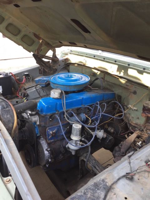 1968 Green Ford F-100 Standard Cab Pickup