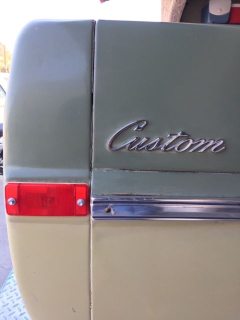 1968 Green Ford F-100 Standard Cab Pickup