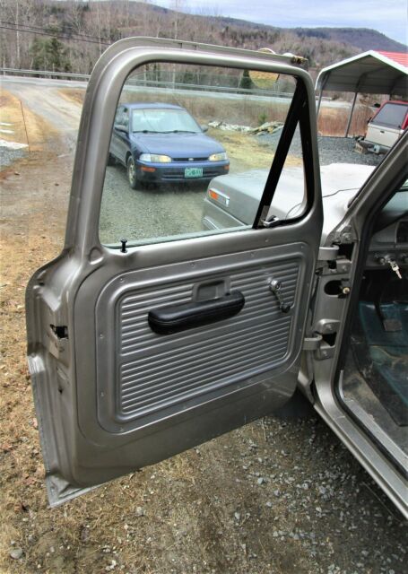 1968 Silver Ford F-100 Standard Cab Pickup