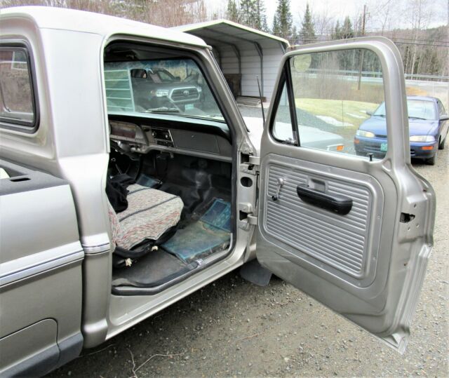 1968 Silver Ford F-100 Standard Cab Pickup