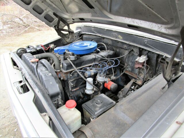 1968 Silver Ford F-100 Standard Cab Pickup