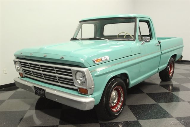 1968 Red Ford F-100