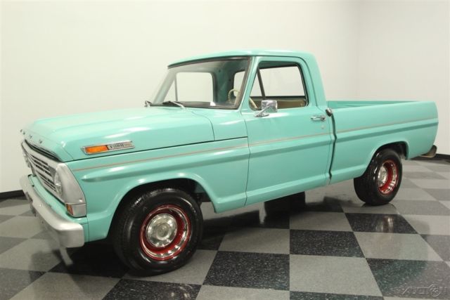 1968 Red Ford F-100