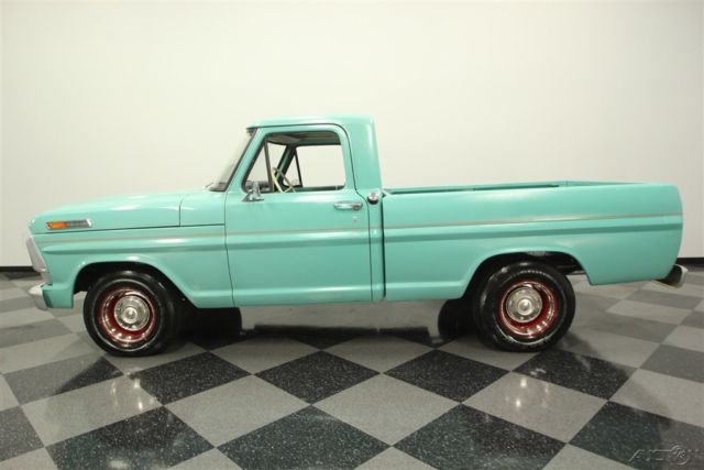 1968 Red Ford F-100