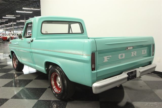 1968 Red Ford F-100