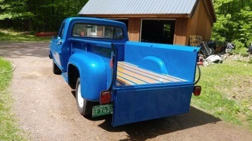 1968 Metallic Blue Ford F-100 Standard Cab Pickup