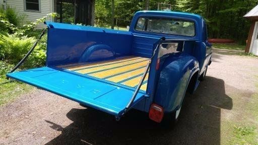 1968 Metallic Blue Ford F-100 Standard Cab Pickup