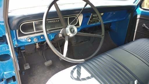 1968 Metallic Blue Ford F-100 Standard Cab Pickup