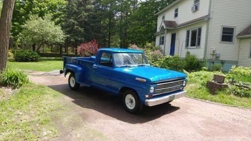 1968 Metallic Blue Ford F-100 Standard Cab Pickup