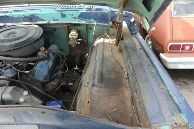 1968 Blue Ford F-100