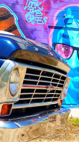 1968 Deep Blue Ford F-100