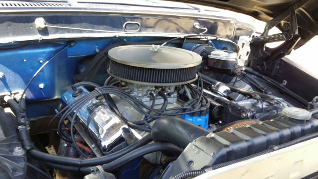 1968 Deep Blue Ford F-100