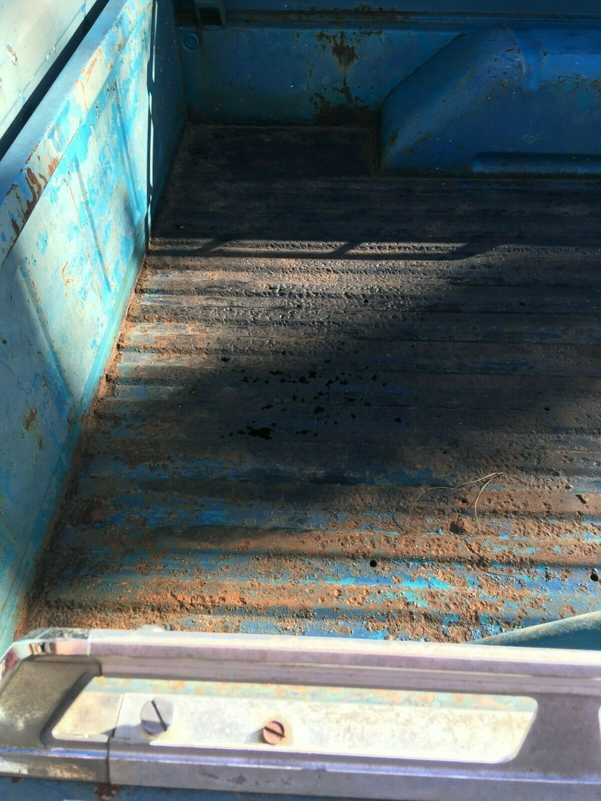 1968 Teal Ford F-100 Pickup Truck