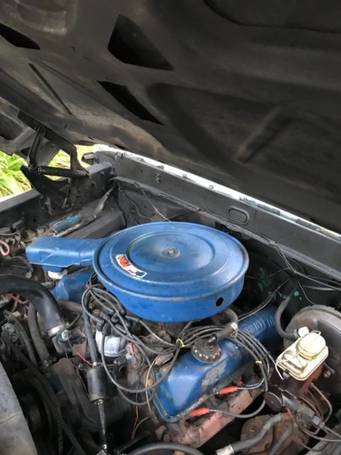 1968 Teal Ford F-250 Standard Cab Pickup