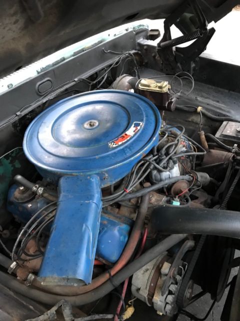 1968 Teal Ford F-250 Standard Cab Pickup