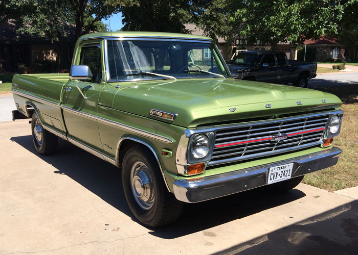 1968 Green Ford F-250