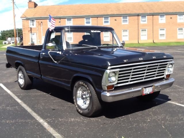 1968 Gun metal grey Ford F-250 Standard Cab Pickup