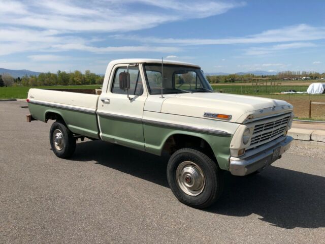 1968 Blue Ford F-250 Standard Cab Pickup