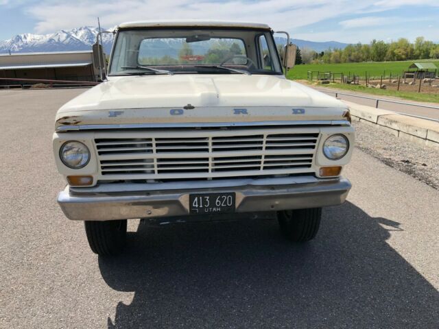 1968 Blue Ford F-250 Standard Cab Pickup