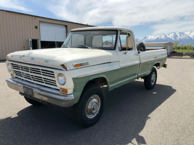 1968 Blue Ford F-250 Standard Cab Pickup