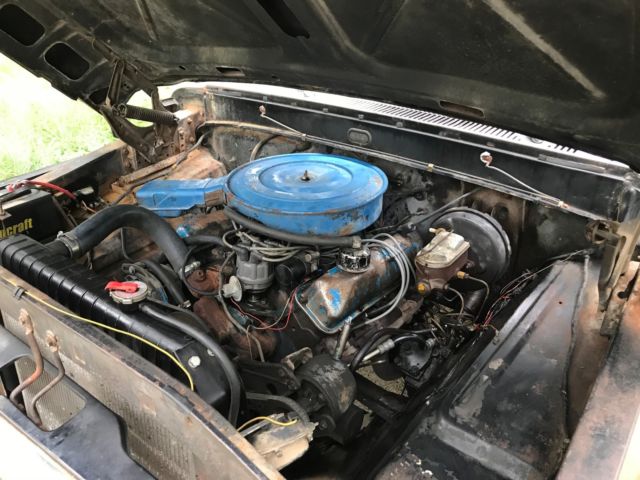 1968 Black Ford F-250 Standard Cab Pickup