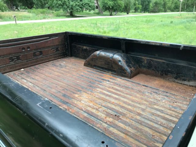 1968 Black Ford F-250 Standard Cab Pickup