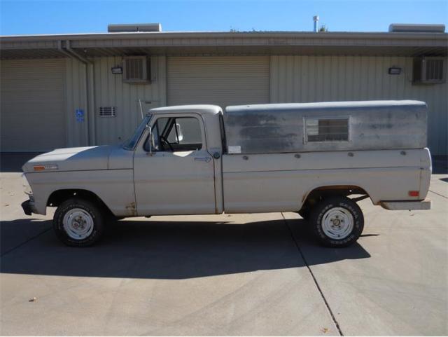 1968 Beige Ford F-100 Pickup