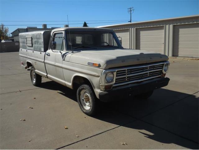 1968 Beige Ford F-100 Pickup