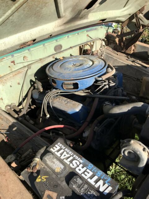 1968 Green Ford F-100 Standard Cab Pickup