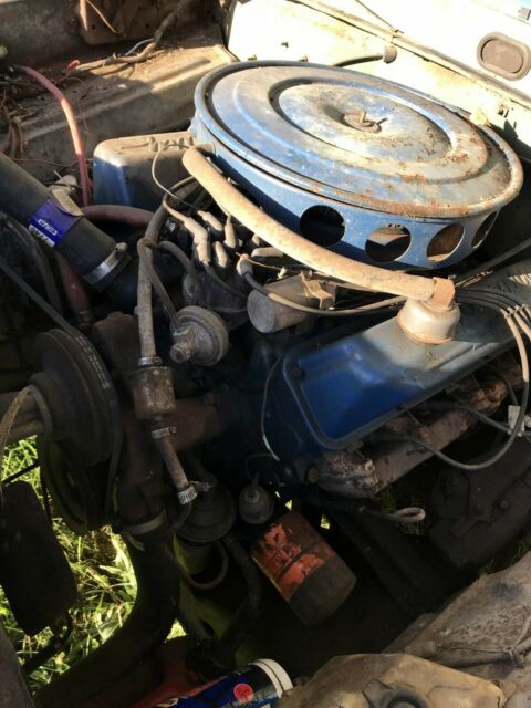 1968 Green Ford F-100 Standard Cab Pickup