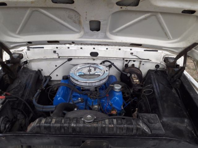 1968 White Ford F-250 Standard Cab Pickup