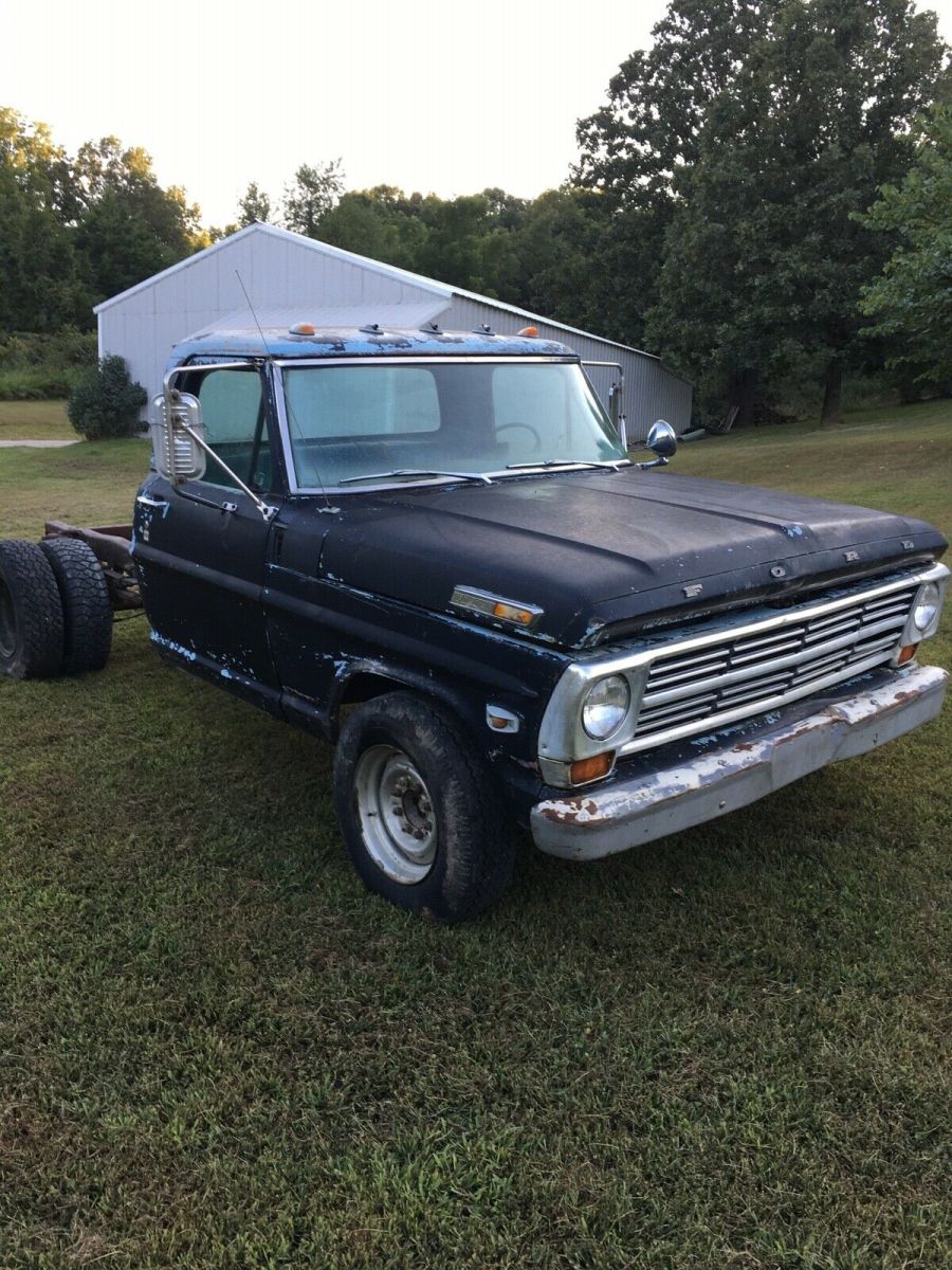1968 Black Ford F350