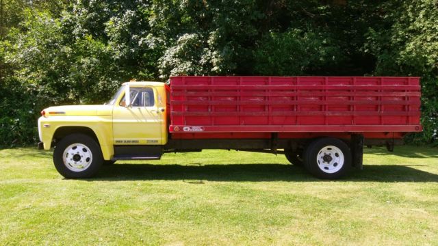 1968 Yellow Ford Other Pickups Cab & Chassis