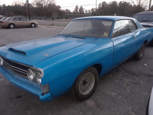 1968 Blue Ford Fairlane Formal