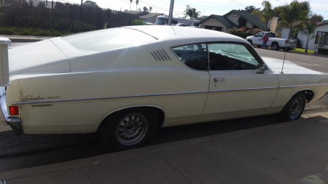 1968 White Ford Fairlane