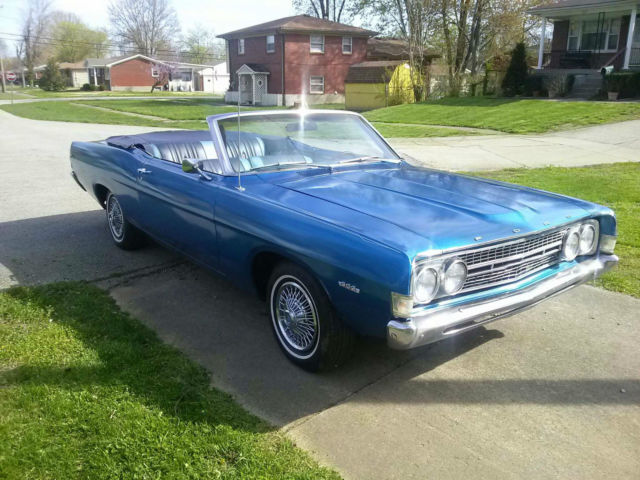 1968 Blue Ford Fairlane U/K