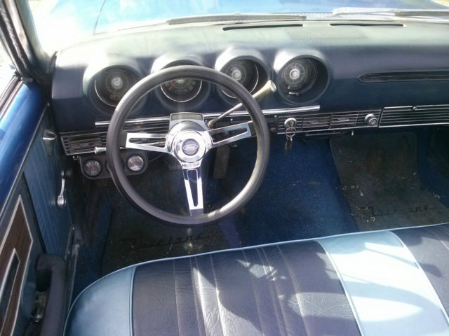 1968 Blue Ford Fairlane U/K