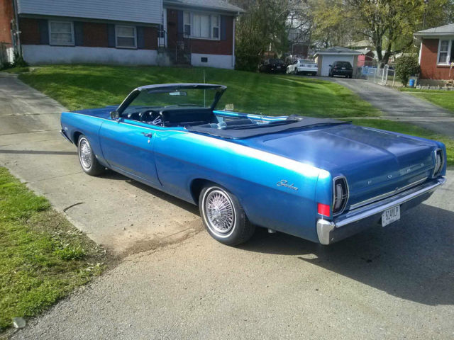 1968 Blue Ford Fairlane U/K