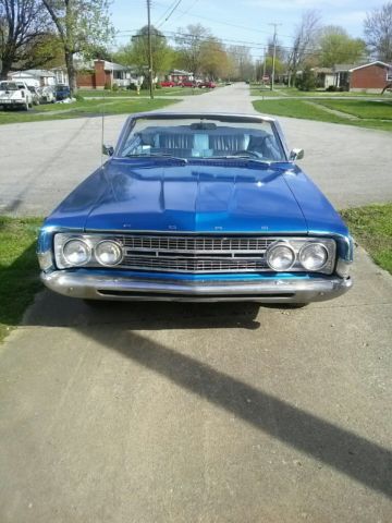 1968 Blue Ford Fairlane U/K
